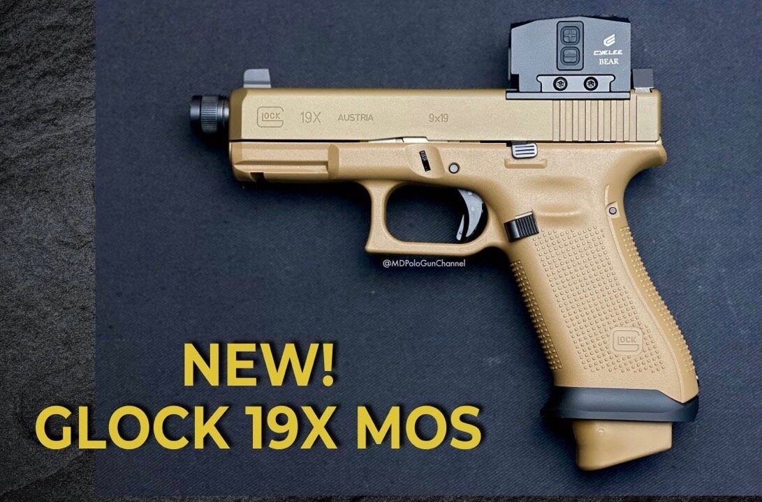 NEW! Glock 19x MOS