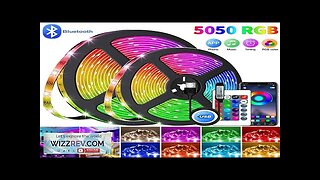 Led Strip Lights USB 1-30M 5050 RGB Led Light Bluetooth APP Control Review