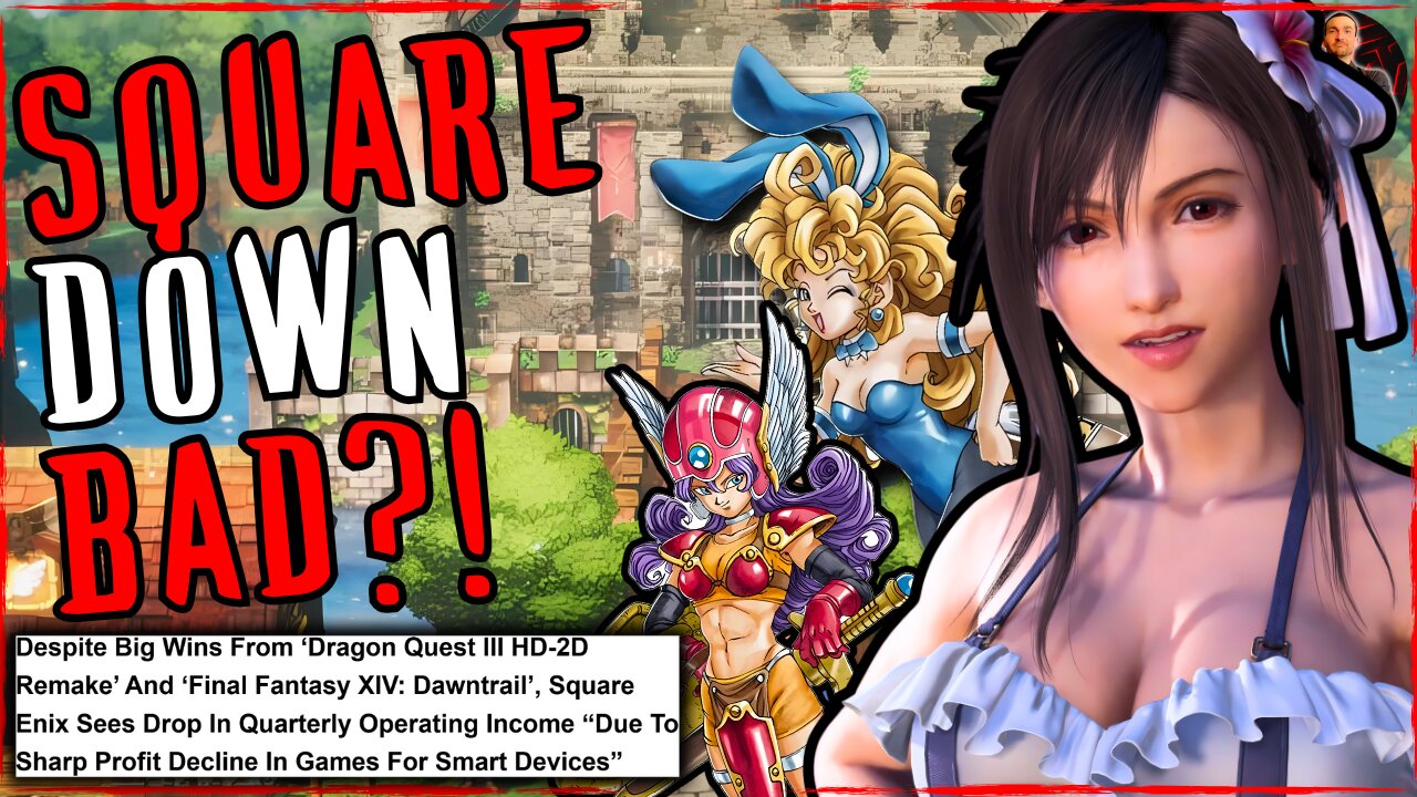 Square Enix in TROUBLE! Earning Report Comes Up Short Despite Big Wins