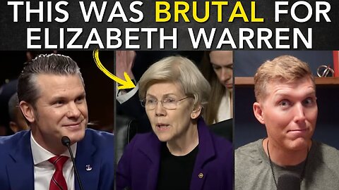 Senate ERUPTS Laughing as Pete Hegseth SHUTS DOWN Elizabeth Warren