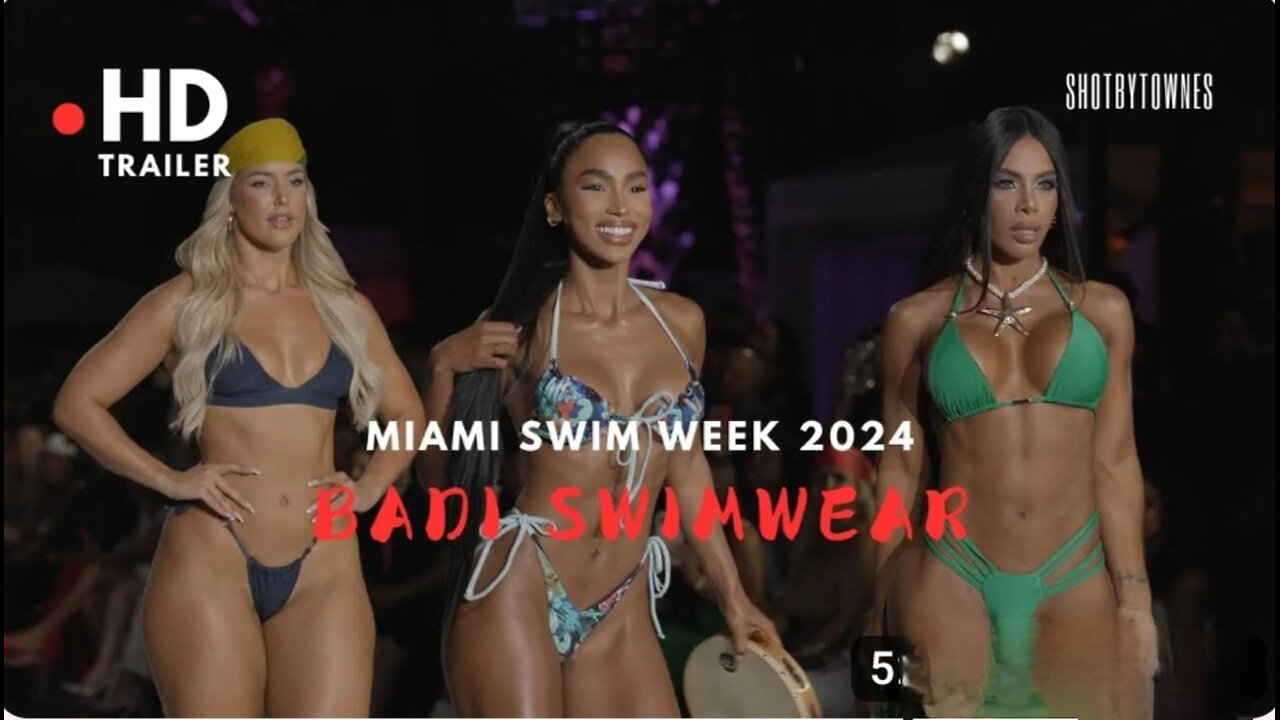 Badi Swimwear - Miami Swim Week 2024 - The Shows in 4k