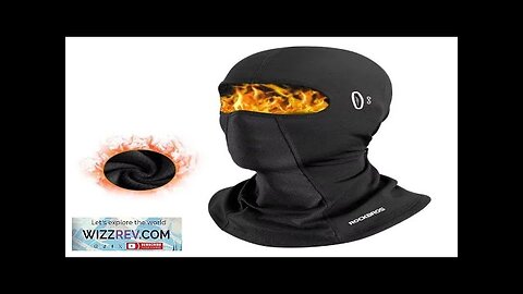 ROCKBROS Balaclava Bike Motorcycle Mask Warm Cycling Helmet Liner Caps Windproof Breathable Review