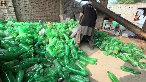 "From Trash to Treasure: How Millions of Plastic Bottles Become Soft, Eco-Friendly Polyester Fiber!"