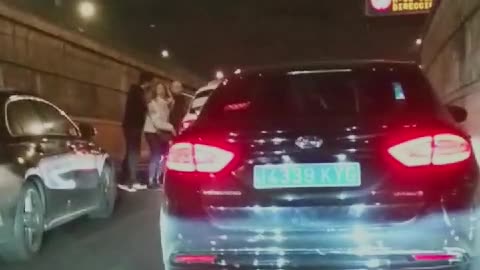 Rideshare Tunnel Road Rage