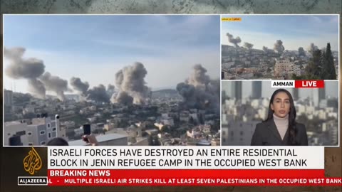 Illuminati Israel is laying seige on the city of Jenin in the West Bank of Palestine.