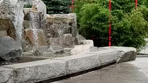 Fountain Chinatown Boston