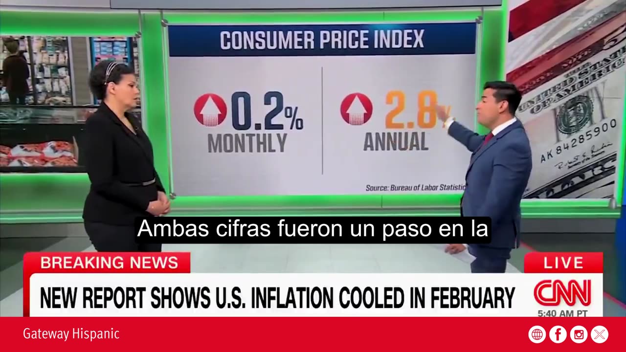 CNN reports good news on the economy