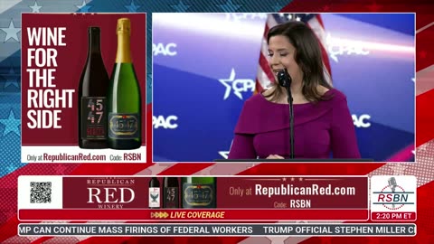 FULL SPEECH: Elise Stefanik Delivers Remarks at CPAC 2025 - 2/22/25