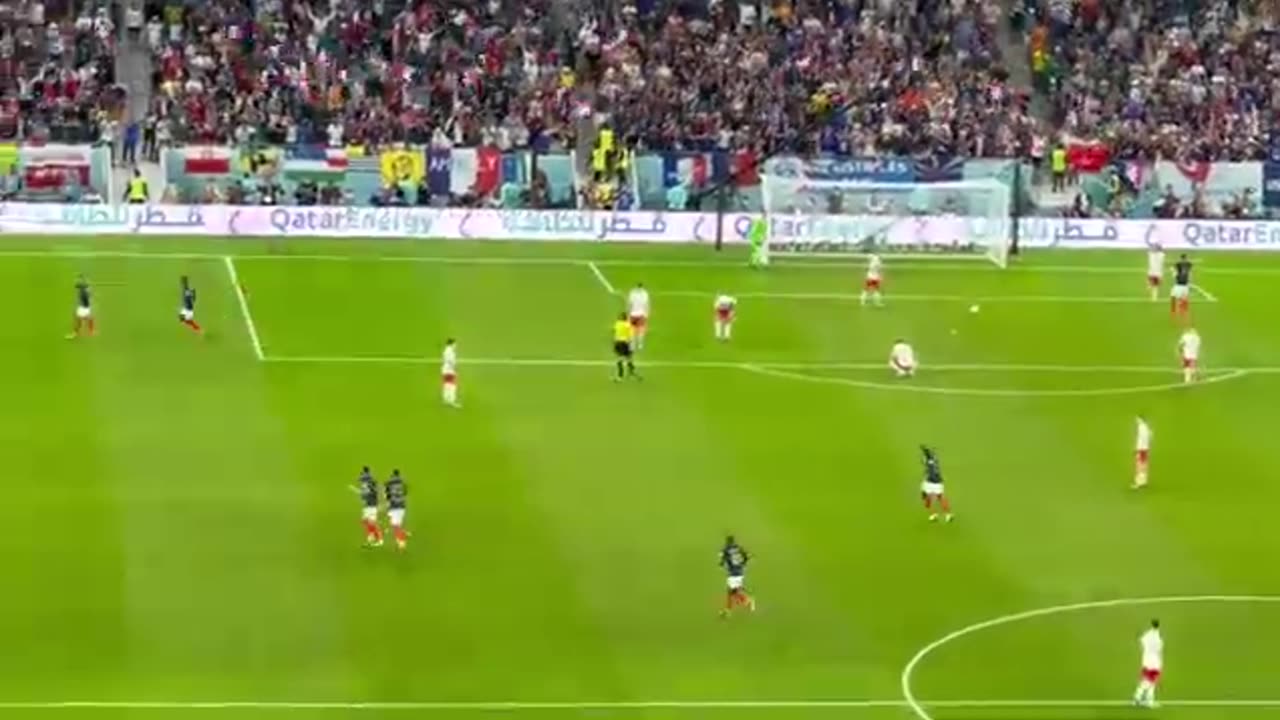 Kylian Mbappe what a Goal (France vs Poland)