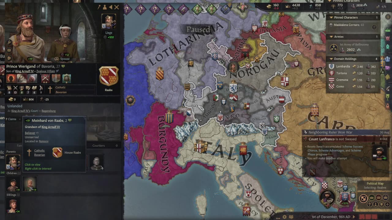 The Humble Beginnings of TRUMP EP 41 Crusader Kings III (Adventure Playthrough)