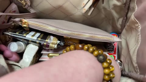 What's in my Steve Madden Blivia Bag.