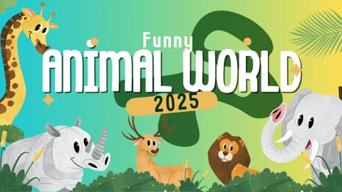 The funniest animal videos on Rumble🌟 Funny Animal World 2025!