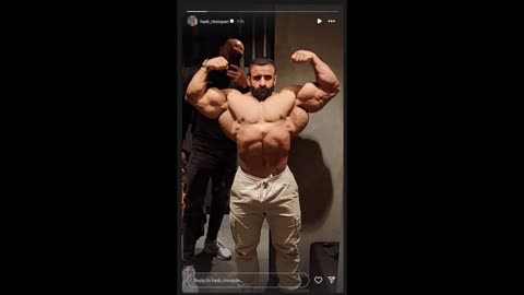 Iranian bodybuilder