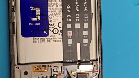 SM A13 Battery changing
