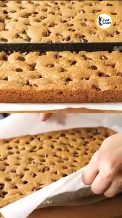 Chocolate Chip Cookie Bars Recipe By Food Fusion_2