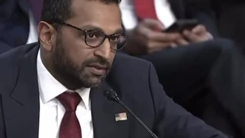 Kash Patel to Amy Klobuchar: "You have two minutes" 🤣