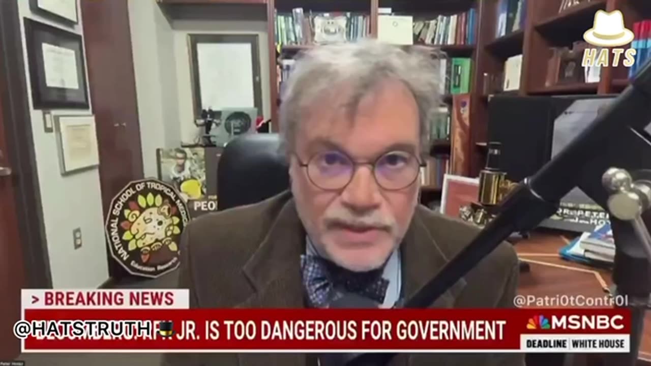 Bat Shit Crazy Fear Mongerer, Talking about a Plandemic Exactly Jan 21, day after the Inauguration