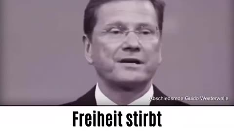 Freiheit stirbt immer zentimeterweise - Guido Westerwelle 2011