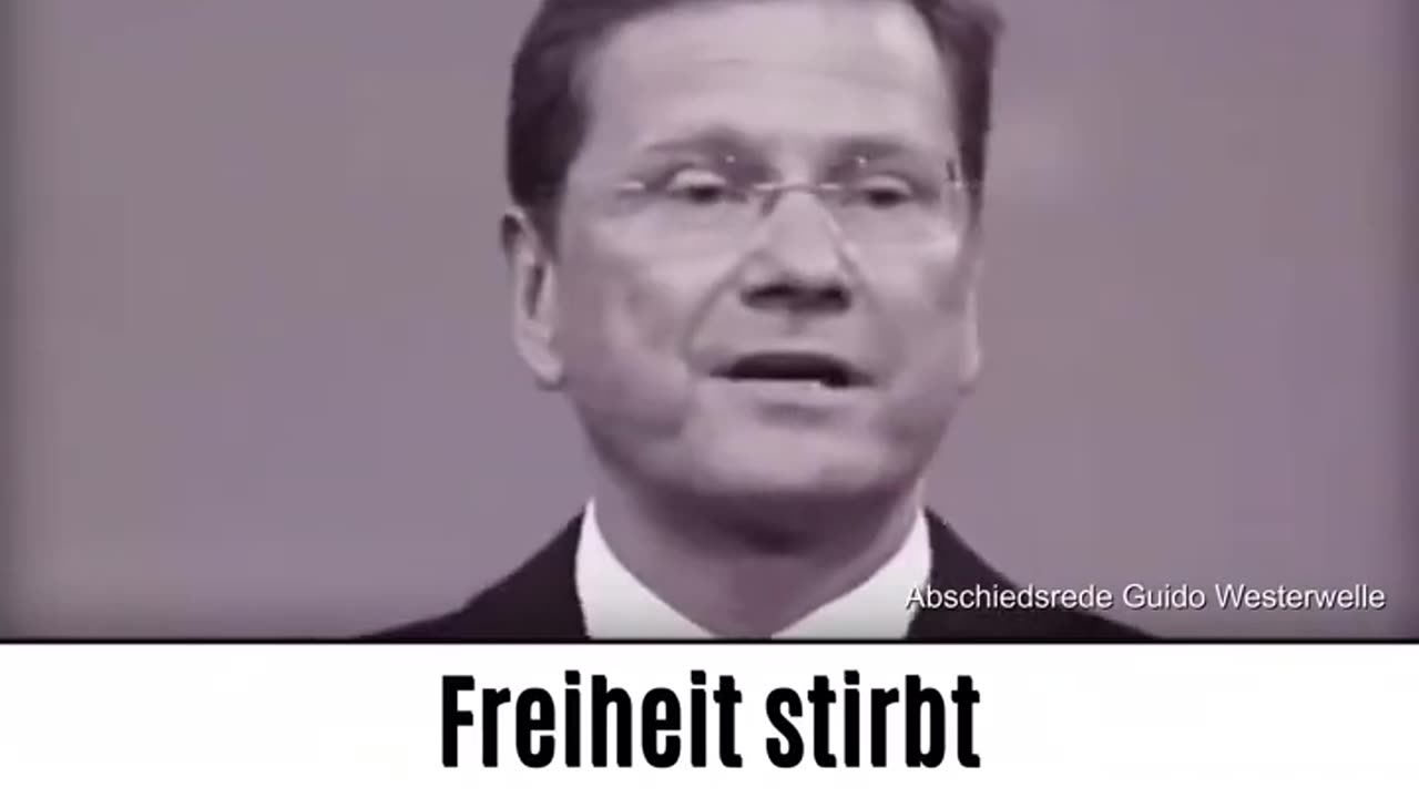 Freiheit stirbt immer zentimeterweise - Guido Westerwelle 2011