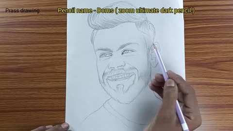 Virat Kohli drawing with cheap pencil and paper ( shading tutorial )