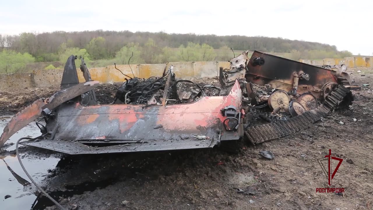 Ukrainian Armed Forces Convoy Destroyed | Combat Footage