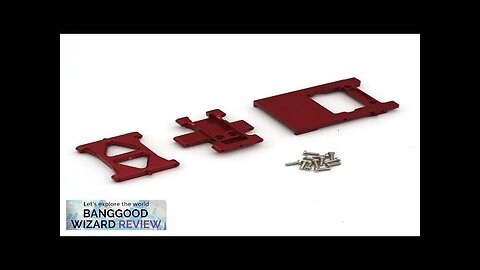 Upgraded Metal Servo Mount Middle Gearbox Bottom Plate Crossbeam for FMS 1/18 Review