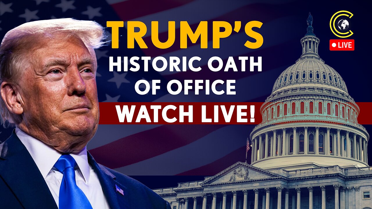 LIVE | Trump Becomes 47th President in Rare MLK Day Inauguration, World Leaders Attend Ceremony