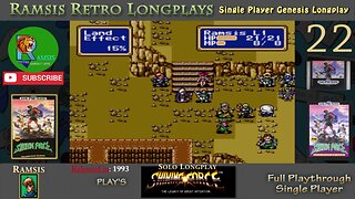 Shining Force | 1993 | GEN | Episode 22 | Full Playthrough and Let's Play | Chapter 6 | #22