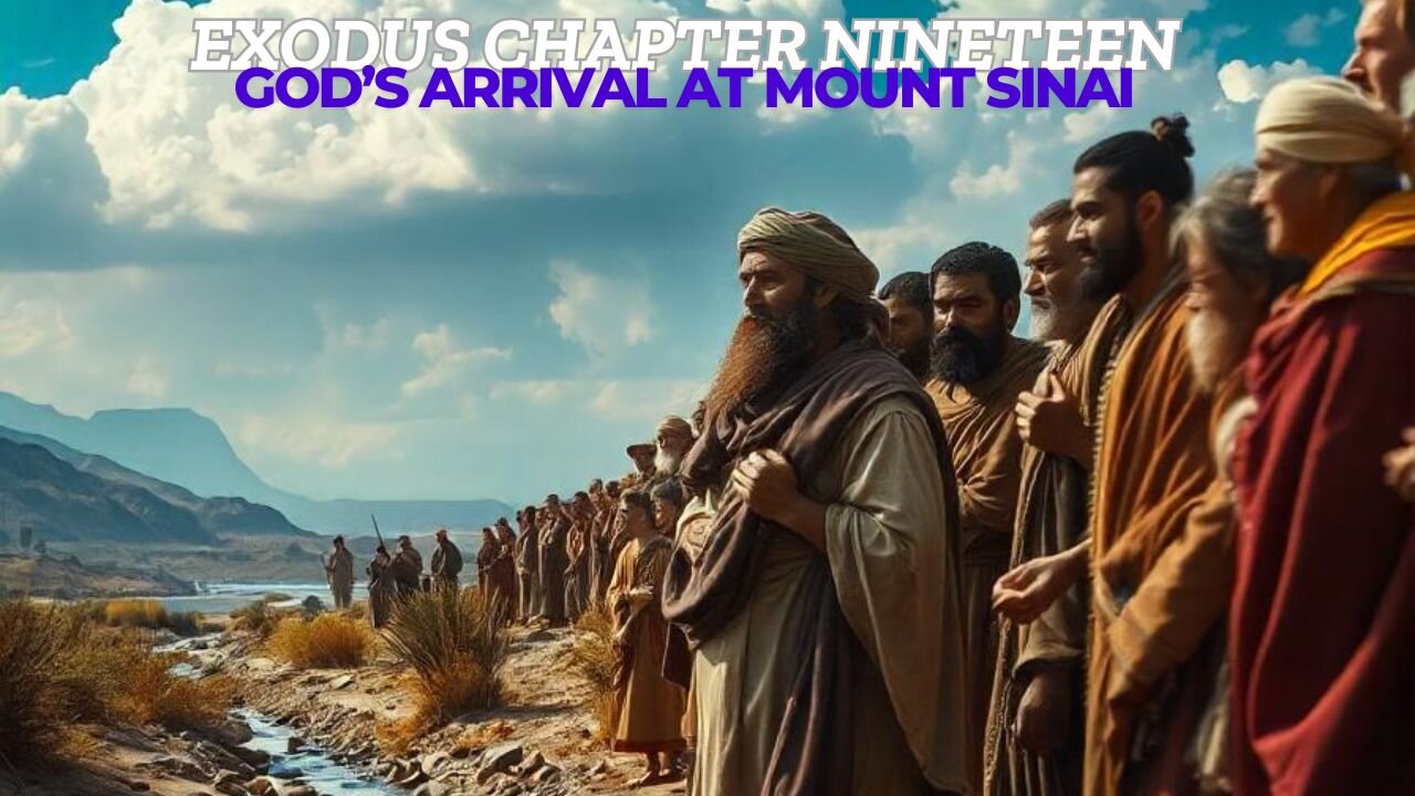 Exodus Chapter 19 Bible Study: God's Arrival at Mount Sinai