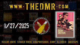 DMR Live 1/27/2025: Desert Rock & Adjacent Cool Tunes + Graphicsing