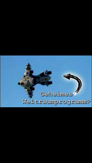 Start eines Raumschiffs des streng geheimen Weltraumprogramm Solar Warden?