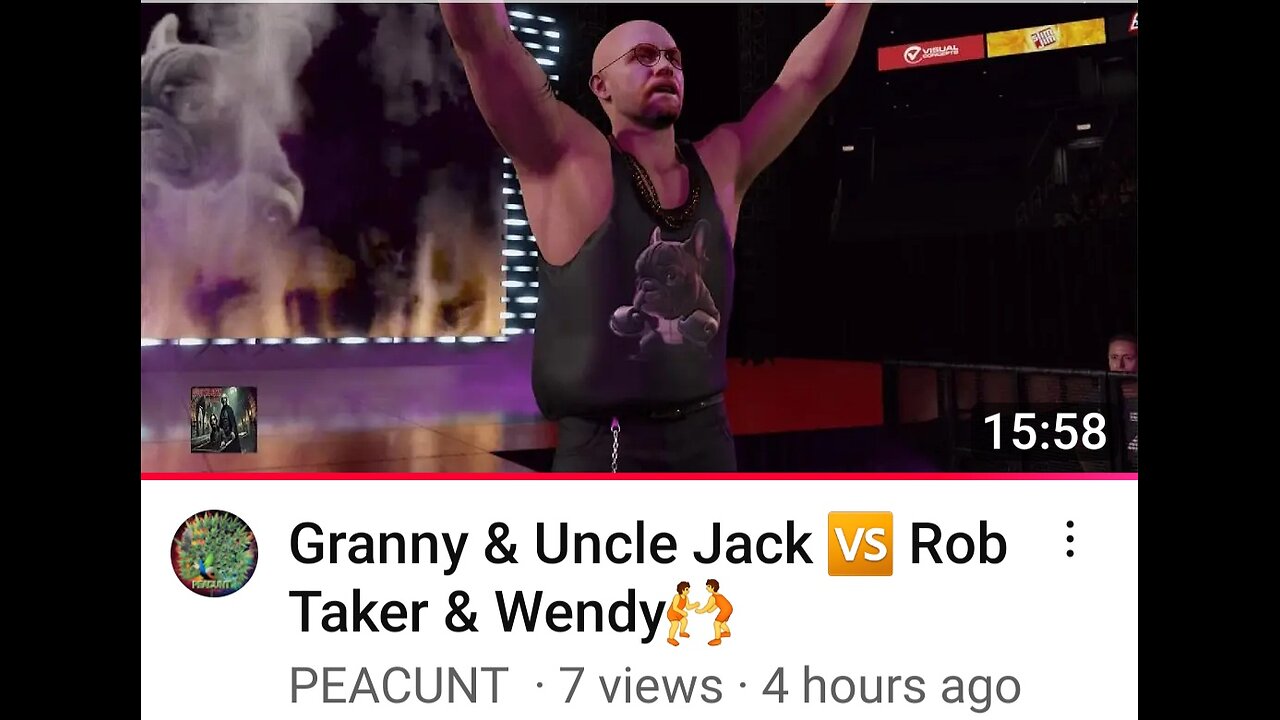Granny &Uncle jack vs rob taker &wendy 🤼