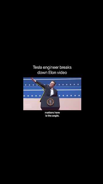 A Tesla engineer breaks down, with scientific precision, what a Nazi salute is and isn’t… 😂