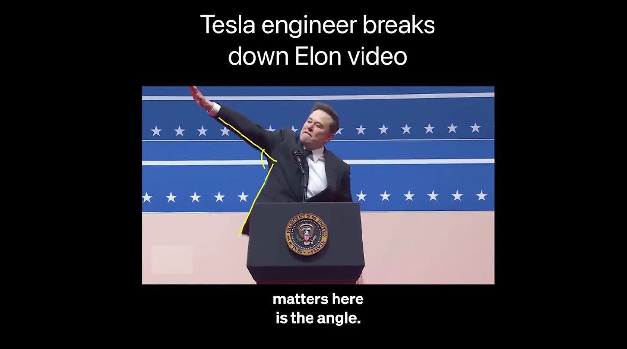 A Tesla engineer breaks down, with scientific precision, what a Nazi salute is and isn’t… 😂