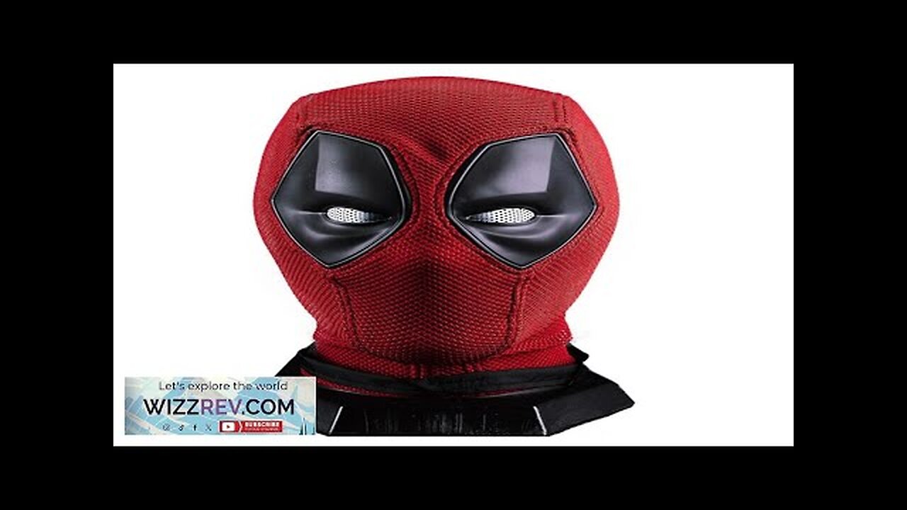 Deadpool Wade Winston Wilson Cosplay Nylon Mask Headgear Knitted Cotton Mesh Helmet Review