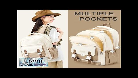 Backpacks for Students High Capacity College Women Backpack Trendy Laptop School Bag Review