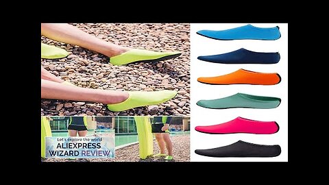 Unisex Water Shoes Swimming Diving Socks Summer Aqua Beach Sandal Flat Shoe Review