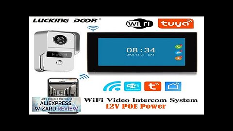 POE Video Doorbell IP Wired Wifi Video Intercom System Kits Door Phones Review