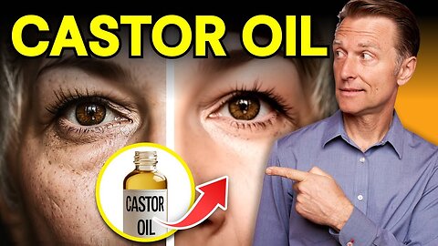 Dr Berg : Castor Oil for Your Face (Nature's Botox)