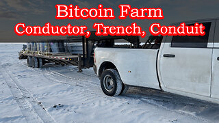 Bitcoin Farm - Conductor, Trench, Conduit Install