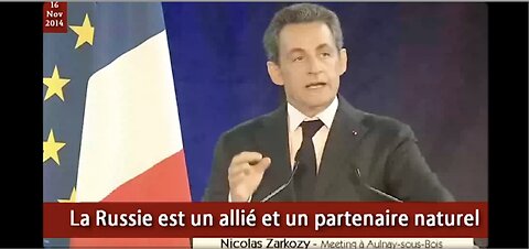 Nicolas SARKOZY ★ "La Russie, Un Allié Et Un Partenaire Naturel" Pour La France