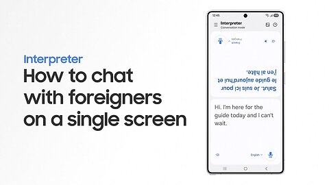 How to use Interpreter | Samsung Galaxy S25 Series