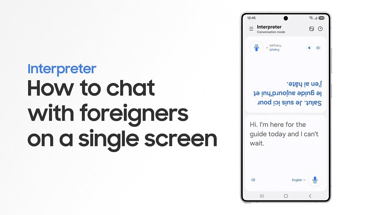 How to use Interpreter | Samsung Galaxy S25 Series