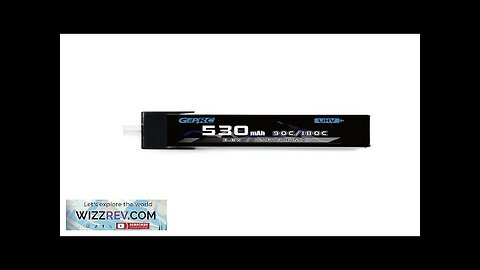 2 PCS GEPRC 1S 3.8V 380mAh 530mAh 90C 180C with PH2.0 / Review