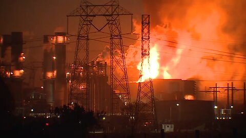 Hundreds ordered to evacuate as fire erupts at huge California battery storage plant