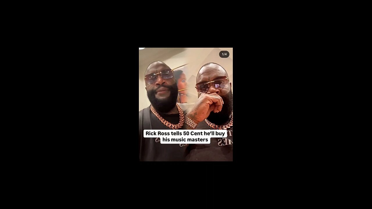 RICK ROSS THREATENING 50CENT TO BUY HIS MASTERS 😳 @50Cent #surrealmookie @Rick Ross
