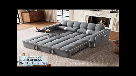 3 in 1 Sleeper Sofa Bed Convertible Love Seat Couch Review