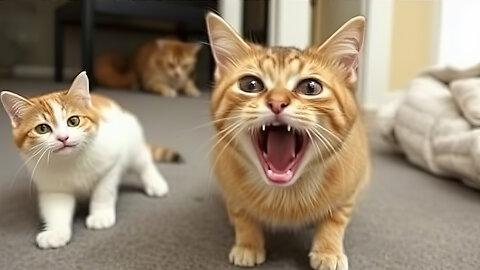 Funniest Cat 🐱 Fails Compilation