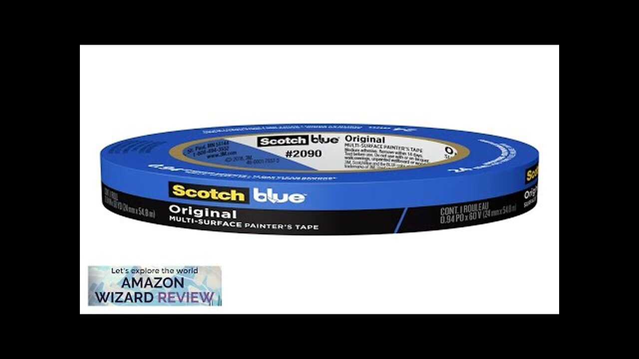 ScotchBlue Original Multi-Surface Painter's Tape 0.94 Inches x 60 Yards 1 Roll Review