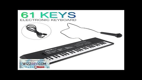 49 / 61 Keys Electronic Keyboard Piano Digital Music Key Board Review